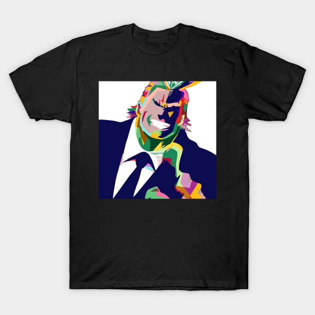 All Might Hero T-Shirt by BarnawiMT